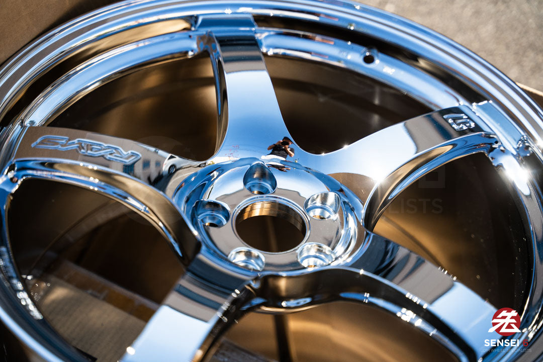 Gram Lights 57CR / 18x9.5 +38 / 5x100 / Chrome