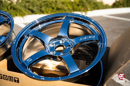 Gram Lights 57CR / 18x9.5 +38 / 5x100 / Chrome