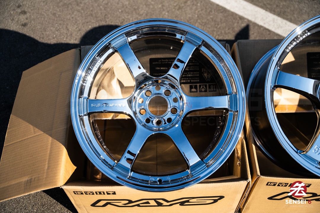 Gram Lights 57DR / 18x9.5 +38 / 5x100 / Chrome