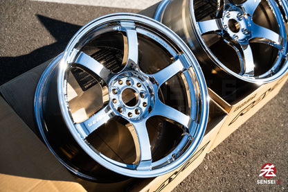 Gram Lights 57DR / 18x9.5 +38 / 5x100 / Chrome
