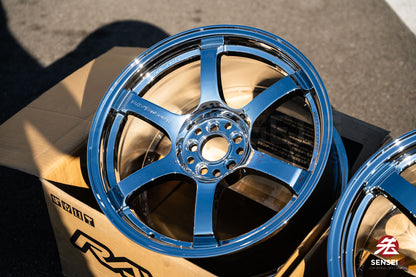 Gram Lights 57DR / 18x9.5 +38 / 5x100 / Chrome