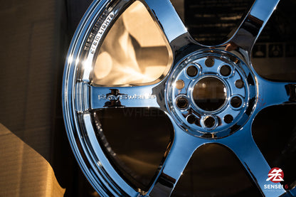 Gram Lights 57DR / 18x9.5 +38 / 5x100 / Chrome