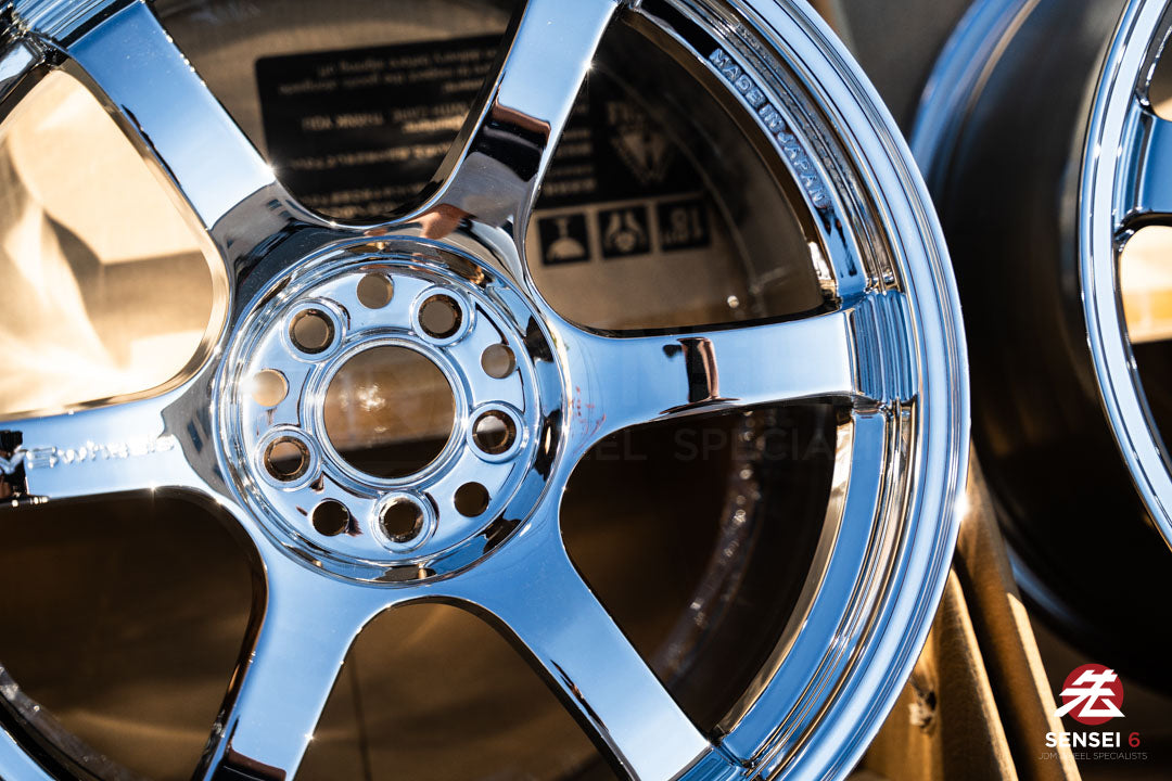 Gram Lights 57DR / 18x9.5 +38 / 5x100 / Chrome