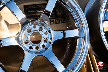 Gram Lights 57DR / 18x9.5 +38 / 5x100 / Chrome