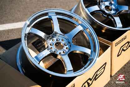 Gram Lights 57DR / 18x9.5 +38 / 5x100 / Chrome