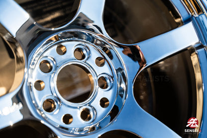 Gram Lights 57DR / 18x9.5 +38 / 5x100 / Chrome