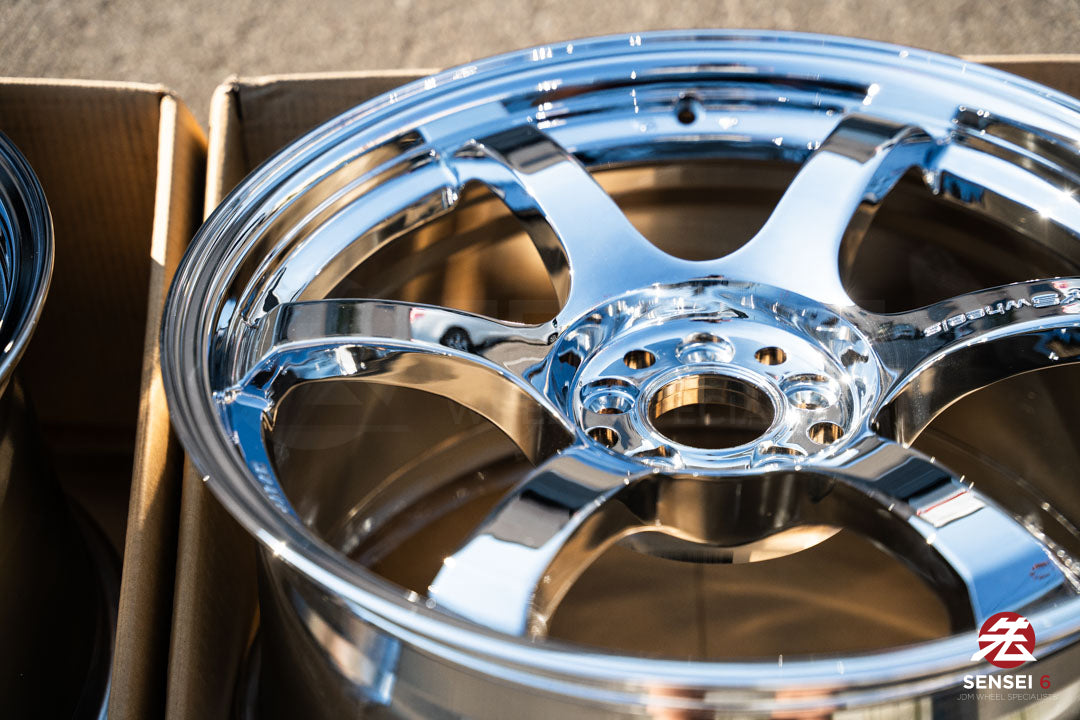Gram Lights 57DR / 18x9.5 +38 / 5x100 / Chrome