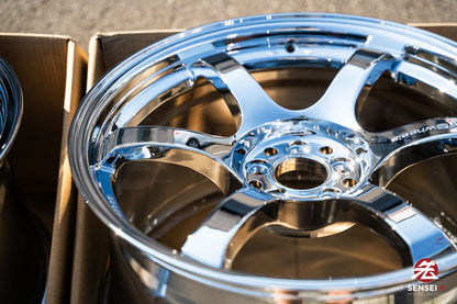 Gram Lights 57DR / 18x9.5 +38 / 5x100 / Chrome