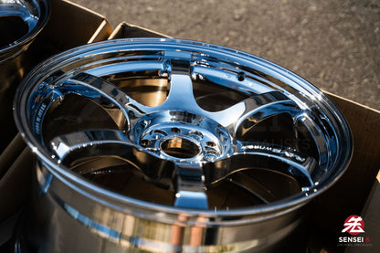 Gram Lights 57DR / 18x9.5 +38 / 5x100 / Chrome