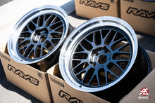 Load image into Gallery viewer, Volk 21A / 18x9.5 +22, 18x10.5 +22 / 5x120 / Dark Gunmetal Rim DC (VC)
