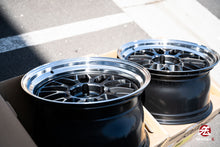 Load image into Gallery viewer, Volk 21A / 18x9.5 +22, 18x10.5 +22 / 5x120 / Dark Gunmetal Rim DC (VC)
