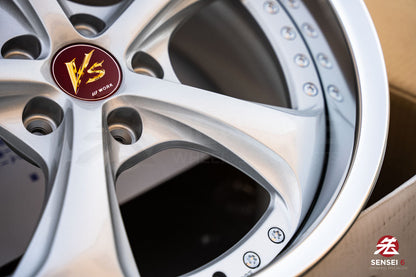 Work VSKF# / 18x9.5 +22, 18x9.5 +21 / 5x114.3 / Light Gray Silver (LGS)