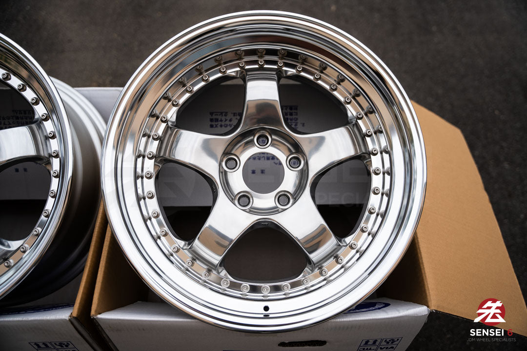 Work Meister S1 3P / 18x9.5 +24 / 5x114.3 / Buff Finish (PP)