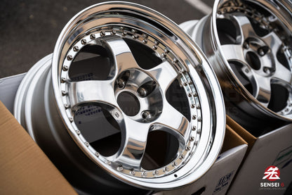 Work Meister S1 3P / 18x9.5 +24 / 5x114.3 / Buff Finish (PP)