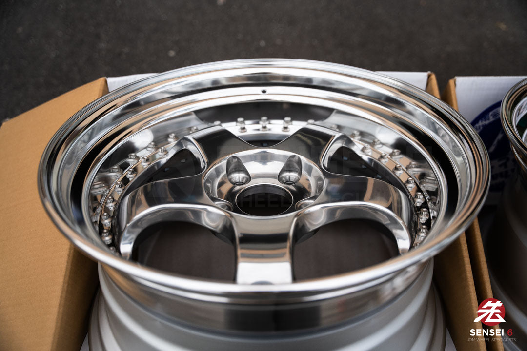 Work Meister S1 3P / 18x9.5 +24 / 5x114.3 / Buff Finish (PP)