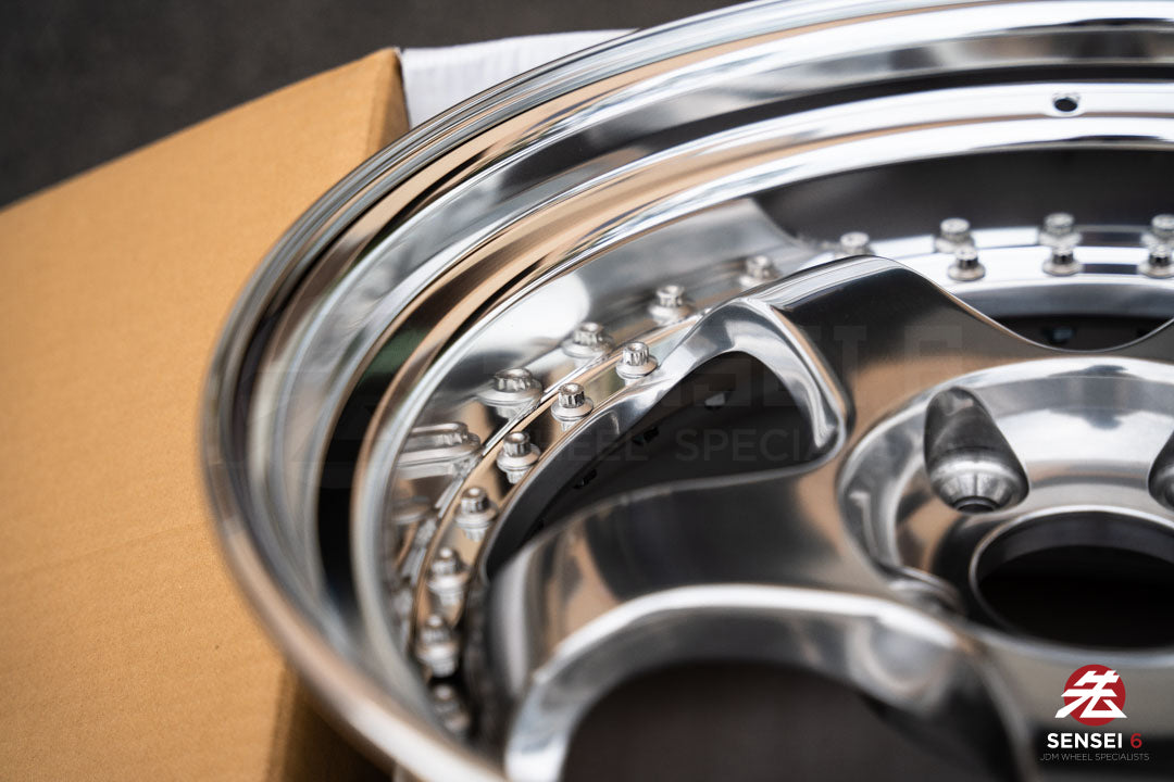 Work Meister S1 3P / 18x9.5 +24 / 5x114.3 / Buff Finish (PP)