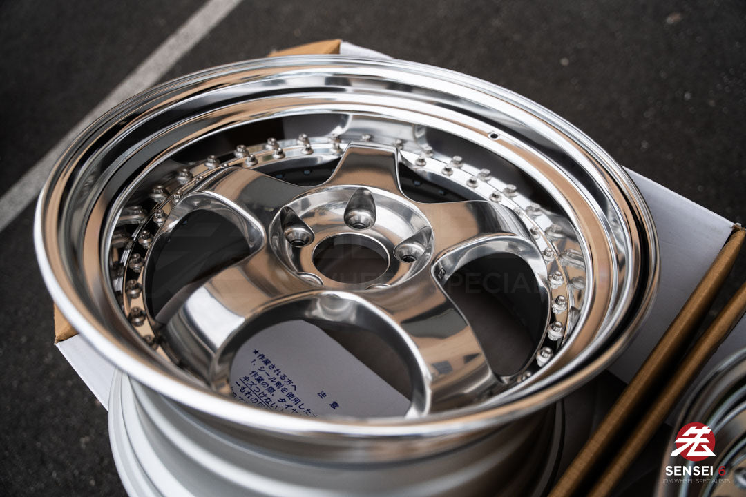 Work Meister S1 3P / 18x9.5 +24 / 5x114.3 / Buff Finish (PP)