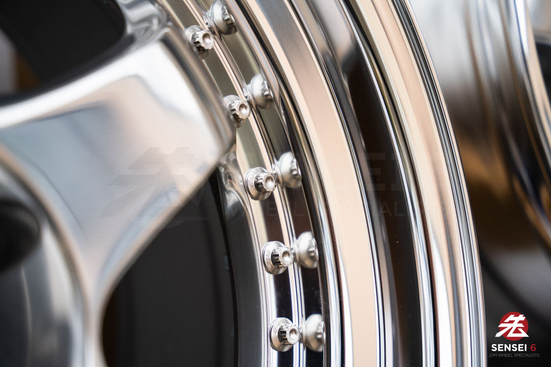 Work Meister S1 3P / 18x9.5 +24 / 5x114.3 / Buff Finish (PP)