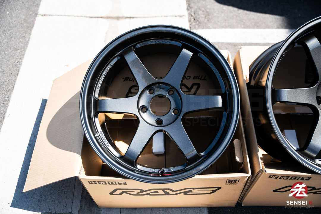 Volk TE37SL / 19x9.5 +21, 19x11 +34 / 5x120 / Diamond Black (DB