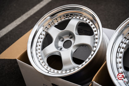 Work Meister S1 3P / 19x9.5 +24, 19x10.5 +31 / 5x112 / Silver (SIL)