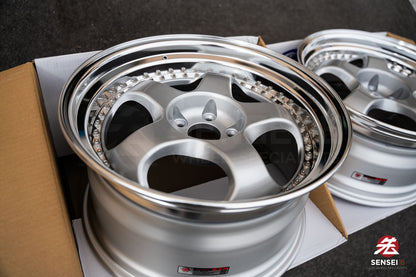 Work Meister S1 3P / 19x9.5 +24, 19x10.5 +31 / 5x112 / Silver (SIL)