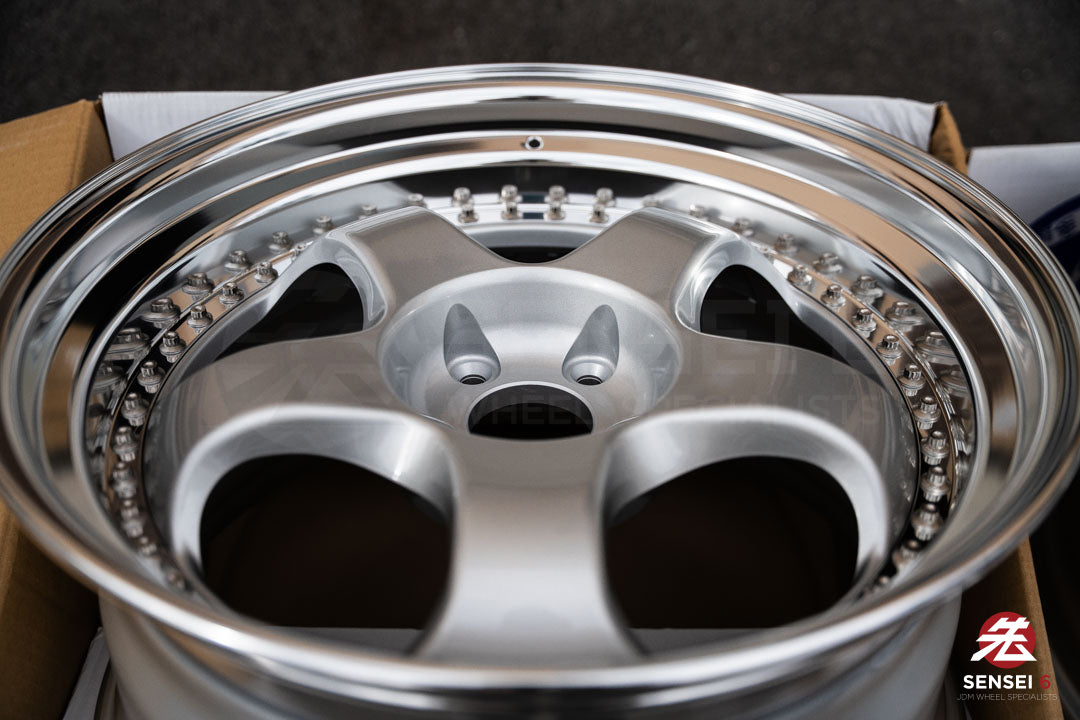 Work Meister S1 3P / 19x9.5 +24, 19x10.5 +31 / 5x112 / Silver (SIL)