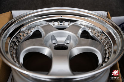 Work Meister S1 3P / 19x9.5 +24, 19x10.5 +31 / 5x112 / Silver (SIL)