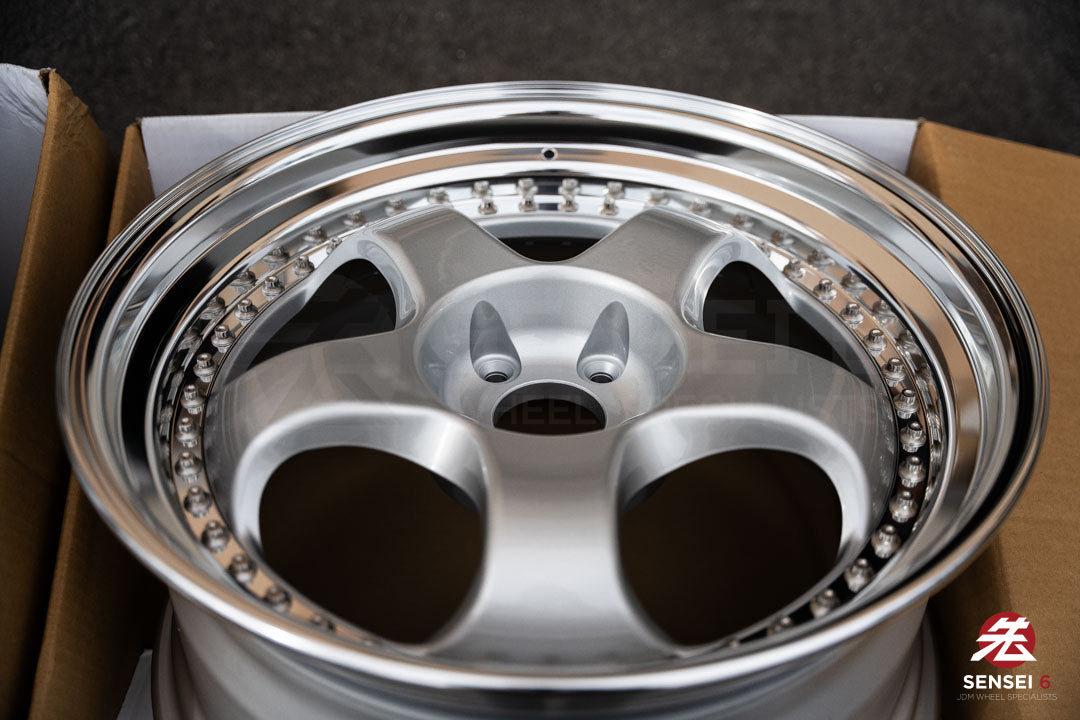 Work Meister S1 3P / 19x9.5 +24, 19x10.5 +31 / 5x112 / Silver (SIL)