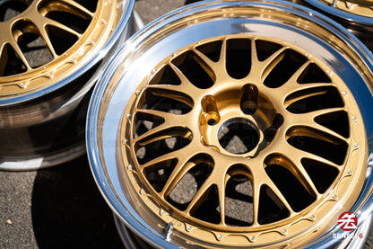 BBS E88 (Race Pocket) / 19x9.5 +42 / 5x120 / Gold