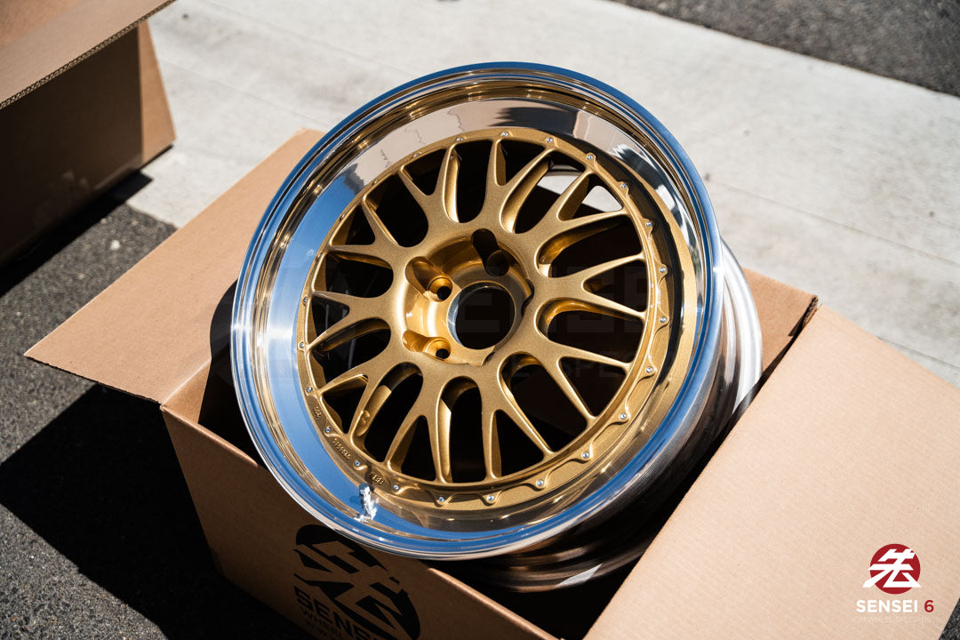 BBS E88 (Race Pocket) / 19x9.5 +42 / 5x120 / Gold