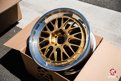 BBS E88 (Race Pocket) / 19x9.5 +42 / 5x120 / Gold