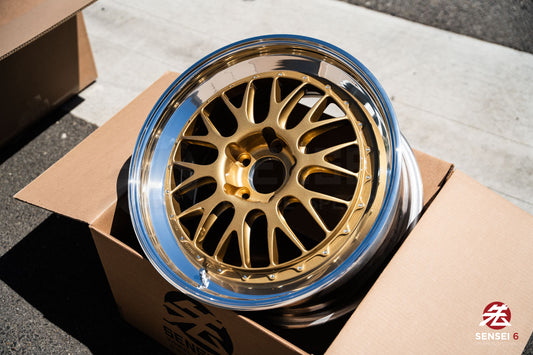 BBS E88 (Race Pocket) / 19x9.5 +42 / 5x120 / Gold