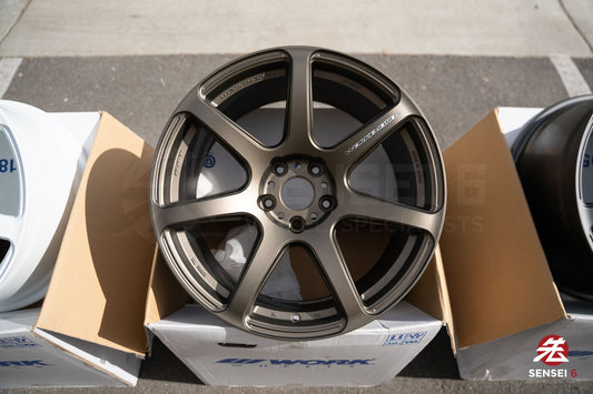 Work Emotion T7R 1P / 18x9.5 +22 / 5x114.3 / Matte Bronze (AHG)