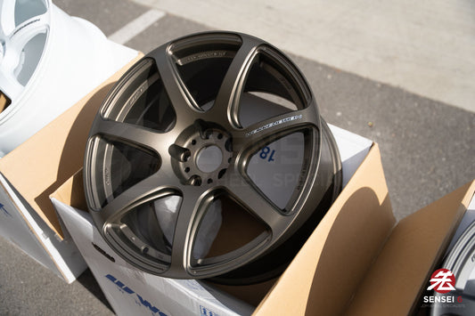 Work Emotion T7R 1P / 18x9.5 +22 / 5x114.3 / Matte Bronze (AHG)