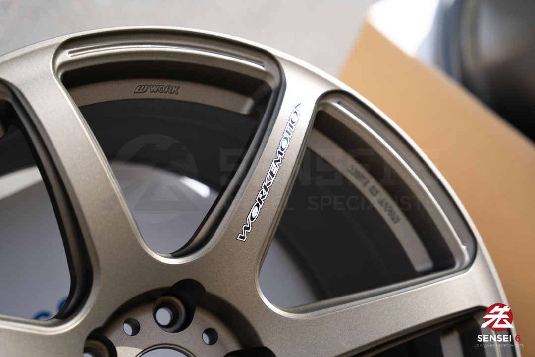 Work Emotion T7R 1P / 18x9.5 +38 / 5x114.3 / Matte Bronze (AHG)