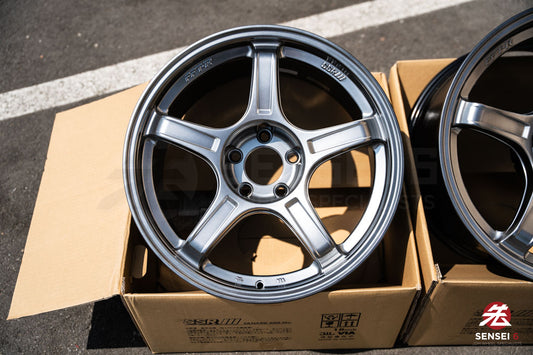 SSR GTX03 / 18x9.5 +38 / 5x114.3 / プラチナシルバー