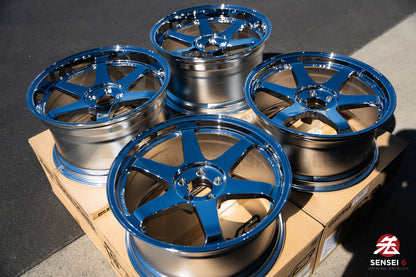 Volk TE37SL / 19x9.5 +22, 19x10.5 +35 / 5x112 / Chrome