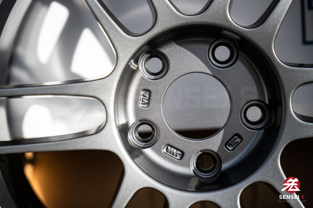 Enkei RPF1RS / 18x9.5 +12 / 5x114.3 / Matte Dark Gunmetallic (MDG)