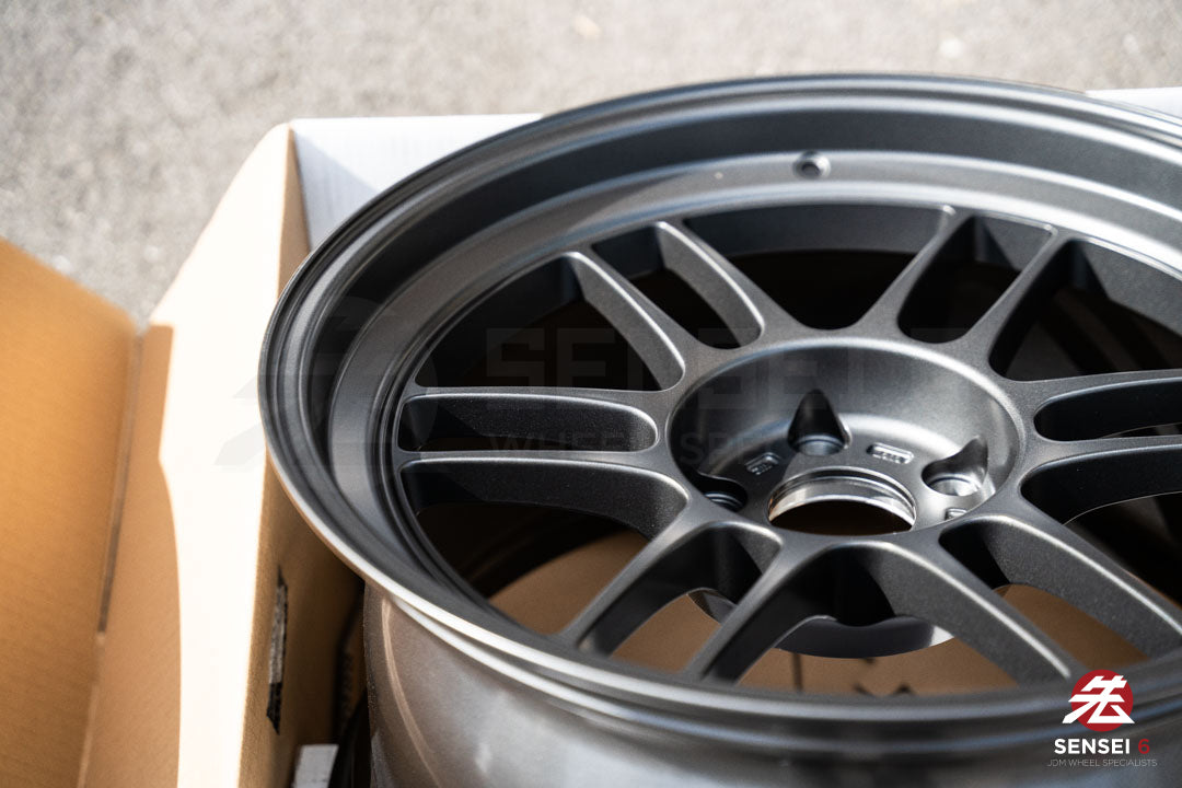 Enkei RPF1RS / 18x9.5 +12 / 5x114.3 / Matte Dark Gunmetallic (MDG