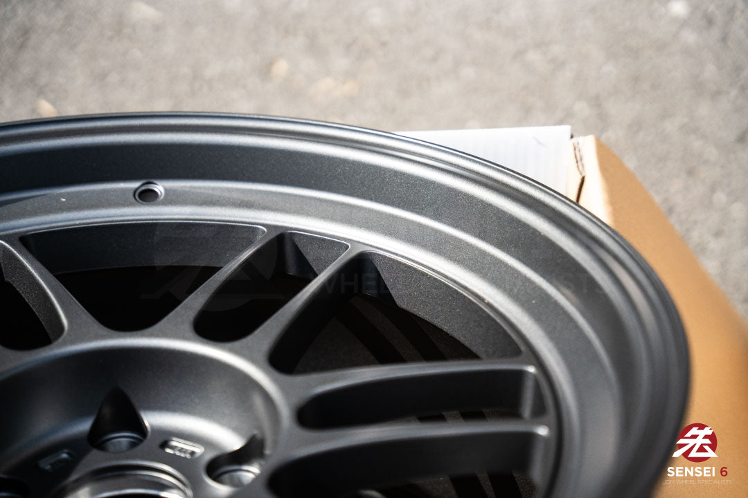 Enkei RPF1RS / 18x9.5 +12 / 5x114.3 / Matte Dark Gunmetallic (MDG