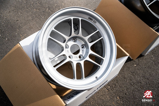 Enkei RPF1RS / 17x9 +12 / 5x114.3 / F1 Silver (S)