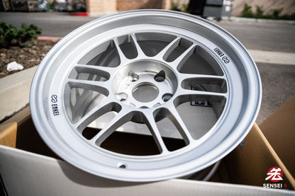 Enkei RPF1RS / 17x9 +12 / 5x114.3 / F1 Silver (S)