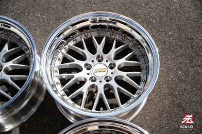19" BBS Style 42 - [Step Lip] -18" Face (Used Wheels Built to Order)