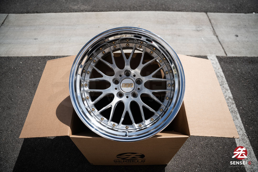 19" BBS Style 42 - [Step Lip] -18" Face (Used Wheels Built to Order)