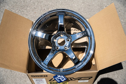 Luces Gram 57CR / 18x9.5 +22 / 5x114.3 / Cromadas 