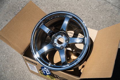 Luces Gram 57CR / 18x9.5 +22 / 5x114.3 / Cromadas 