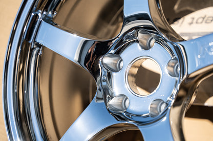 Luces Gram 57CR / 18x9.5 +22 / 5x114.3 / Cromadas 
