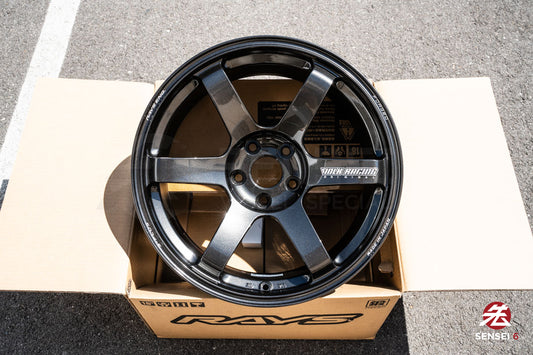 Volk TE37 Saga S-Plus / 18x9.5 +22 / 5x114.3 / Diamond Dark Gunmetal (MM)
