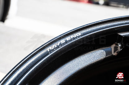 Volk TE37 Saga S-Plus / 18x9.5 +22 / 5x114.3 / Diamond Dark Gunmetal (MM)