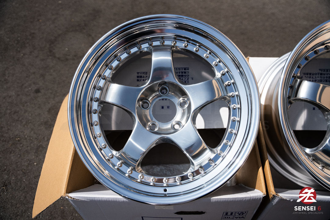Work Meister S1 3P / 18x9.5 +24 / 5x114.3 / Acabado pulido